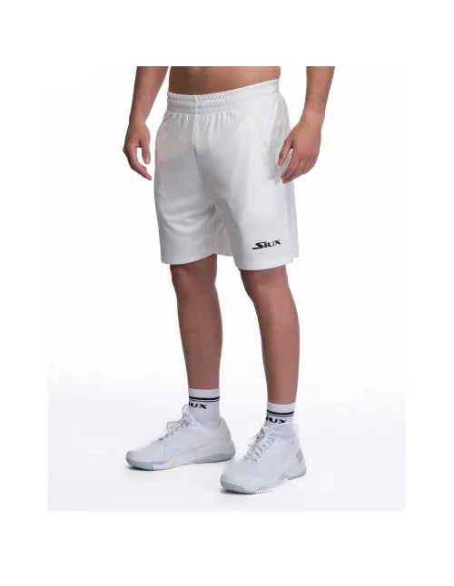 SHORT SIUX ELECTRA STUPA WHITE | Ofertas de pádel
